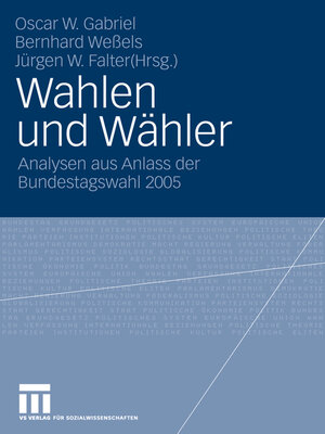 cover image of Wahlen und Wähler